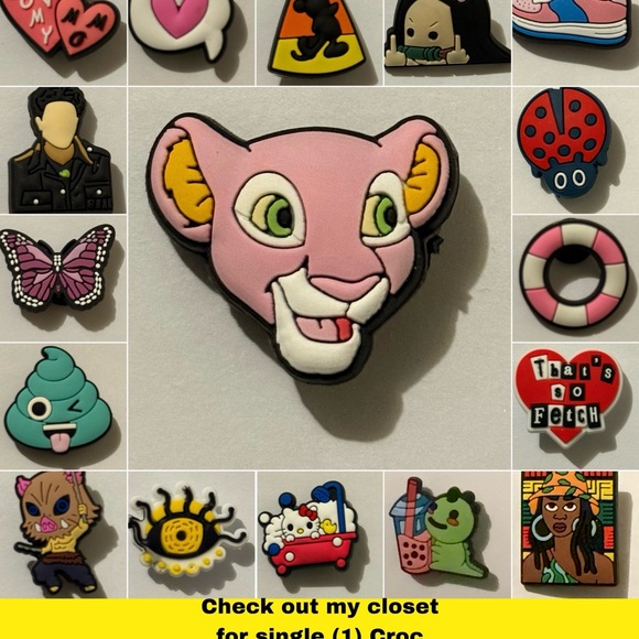 SALE 10 Squishmallows Croc Charms Shoe Charm Jibbit Disney Croc Charms - Picture 4 of 8
